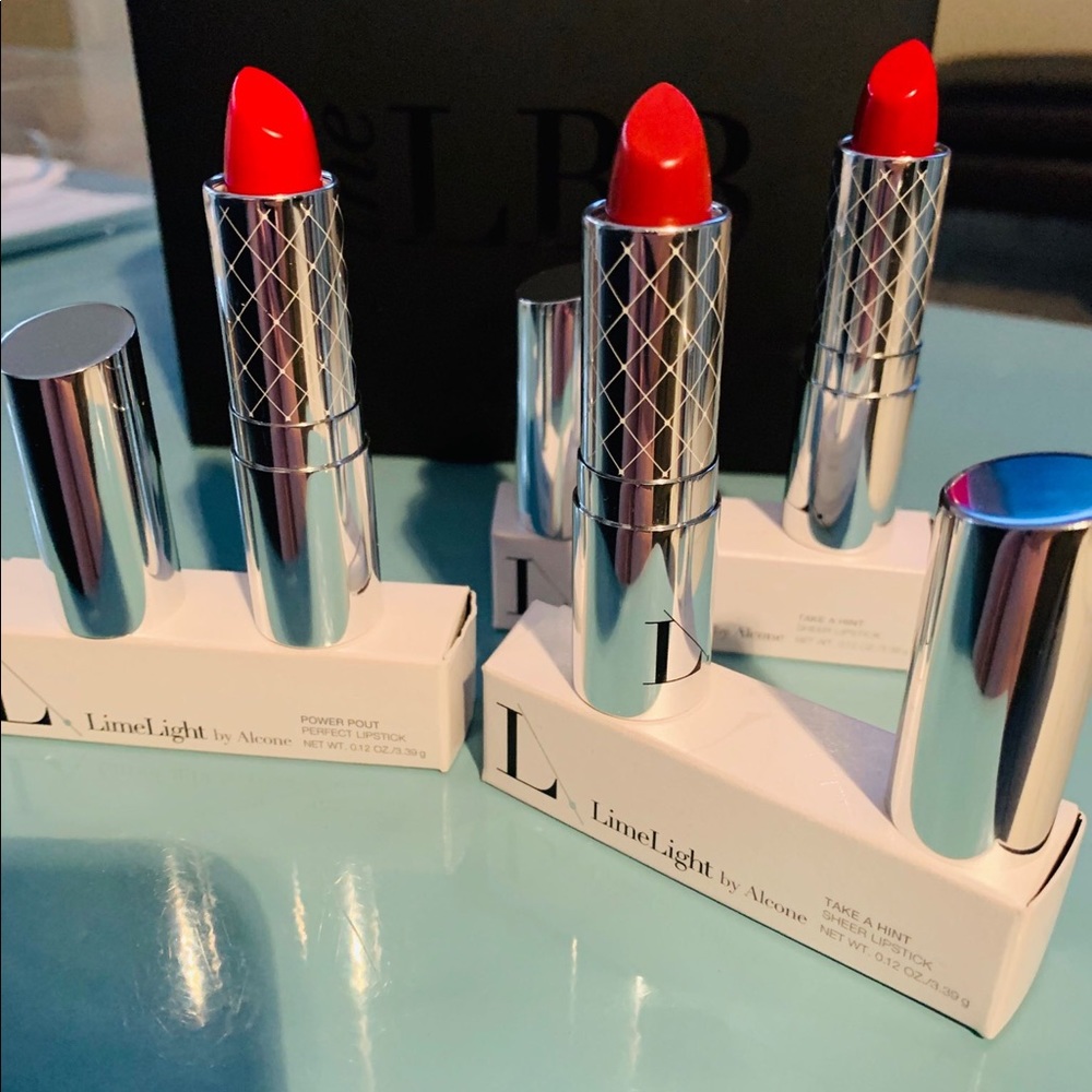 NIB 3 LimeLight lip colors. Ready, set, PUCKER! 💋